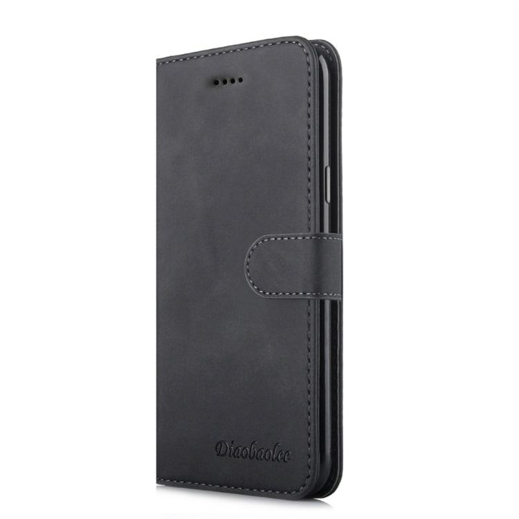 For Galaxy S9+ Diaobaolee Pure Fresh Texture Horizontal Flip Leather Case, with Holder & Card Slot & Wallet & Photo Frame