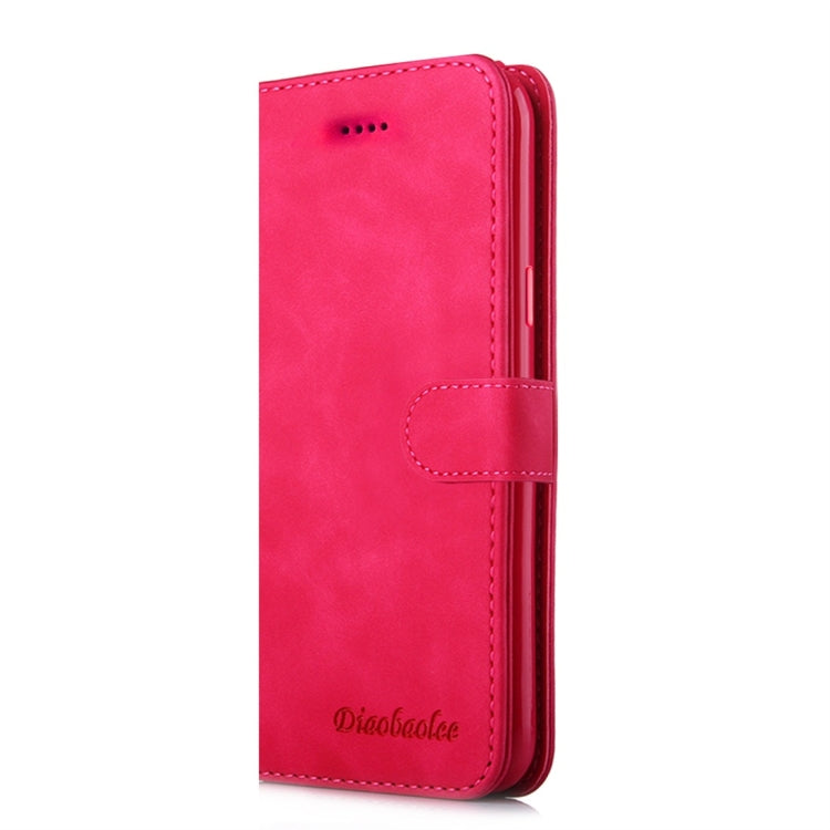 For Galaxy S9+ Diaobaolee Pure Fresh Texture Horizontal Flip Leather Case, with Holder & Card Slot & Wallet & Photo Frame