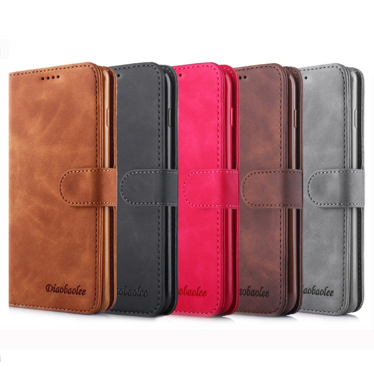 For Galaxy S10 Diaobaolee Pure Fresh Texture Horizontal Flip Leather Case, with Holder & Card Slot & Wallet & Photo Frame