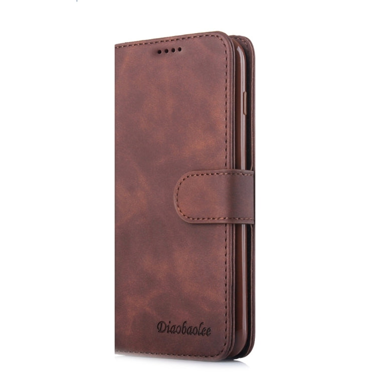 For Galaxy S10 Diaobaolee Pure Fresh Texture Horizontal Flip Leather Case, with Holder & Card Slot & Wallet & Photo Frame