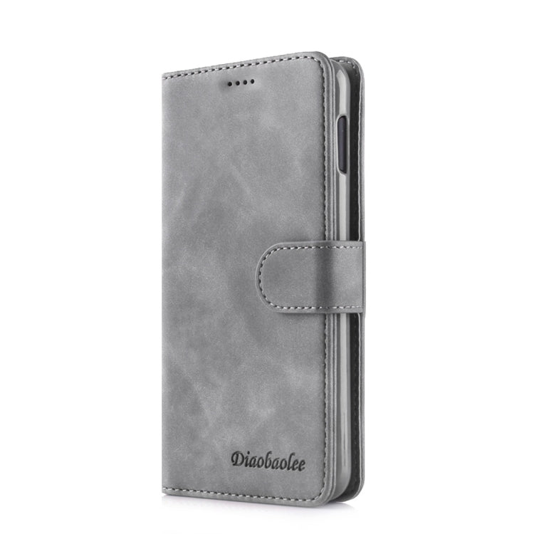 For Galaxy S10e Diaobaolee Pure Fresh Texture Horizontal Flip Leather Case, with Holder & Card Slot & Wallet & Photo Frame