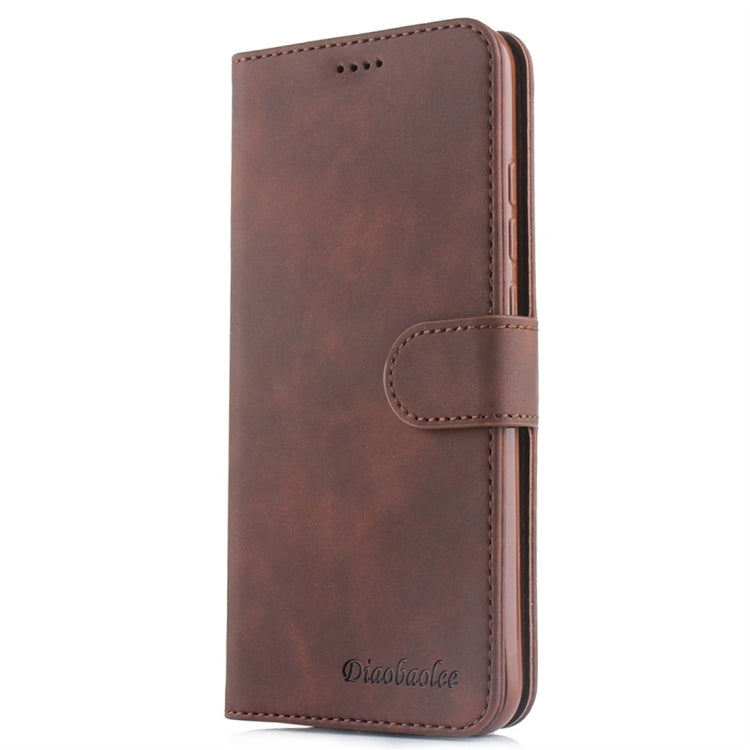 For Xiaomi Mi CC9e Diaobaolee Pure Fresh Texture Horizontal Flip Leather Case, with Holder & Card Slot & Wallet & Photo Frame