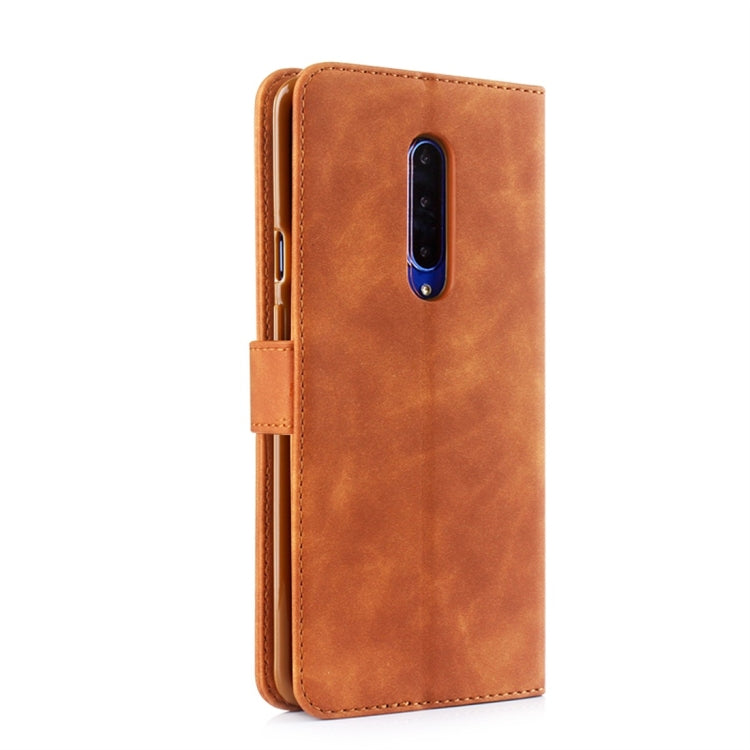 For OnePlus 7 / 7 Pro Diaobaolee Pure Fresh Texture Horizontal Flip Leather Case, with Holder & Card Slot & Wallet & Photo Frame