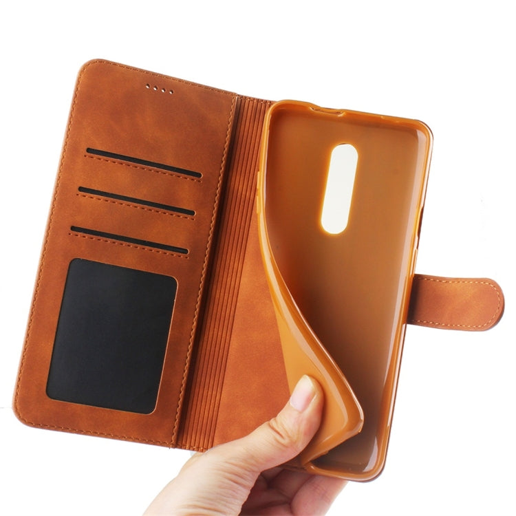 For OnePlus 7 / 7 Pro Diaobaolee Pure Fresh Texture Horizontal Flip Leather Case, with Holder & Card Slot & Wallet & Photo Frame