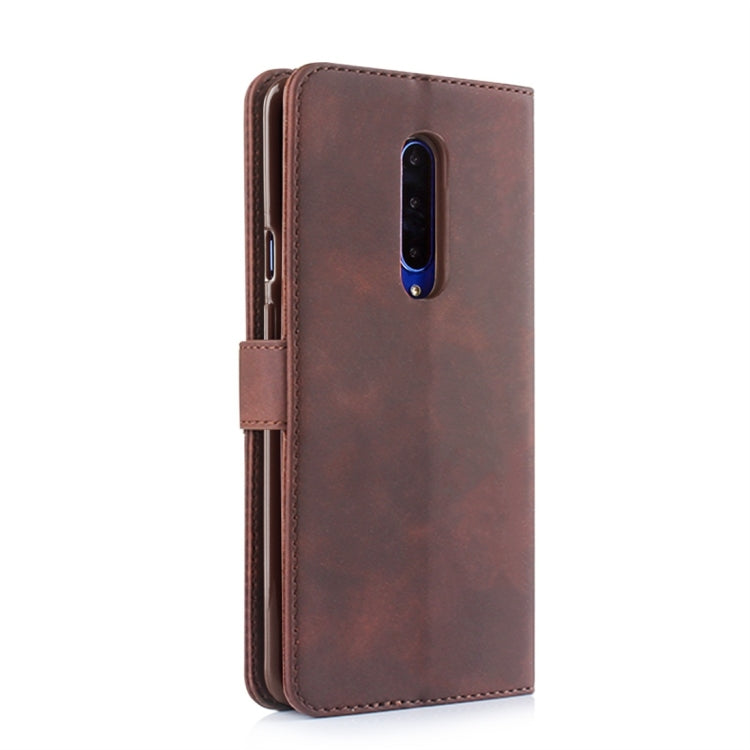 For OnePlus 7 / 7 Pro Diaobaolee Pure Fresh Texture Horizontal Flip Leather Case, with Holder & Card Slot & Wallet & Photo Frame