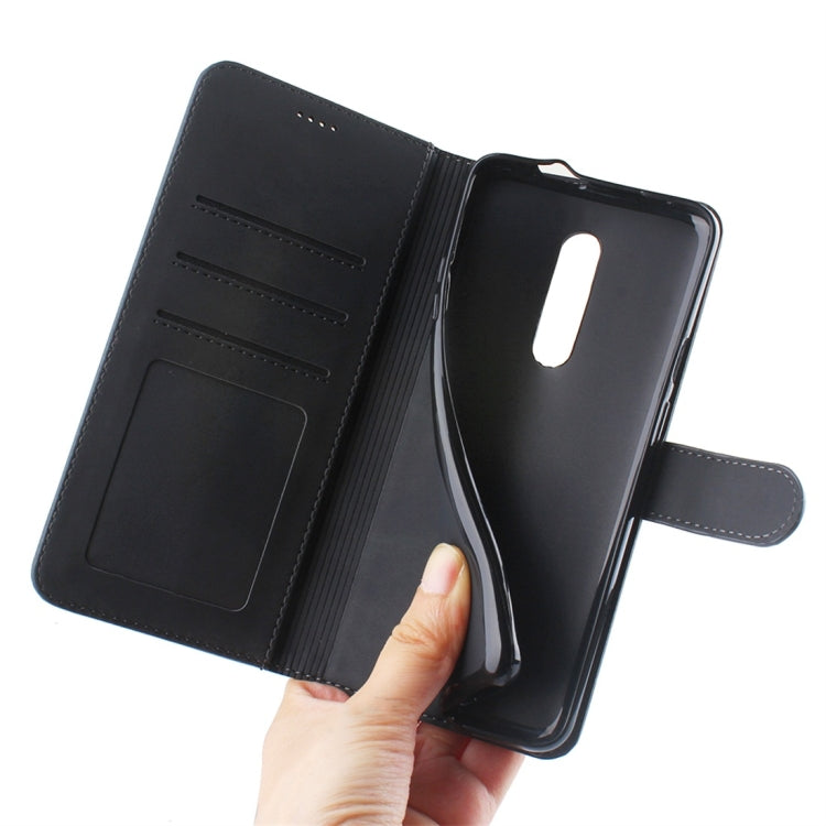 For OnePlus 7 / 7 Pro Diaobaolee Pure Fresh Texture Horizontal Flip Leather Case, with Holder & Card Slot & Wallet & Photo Frame