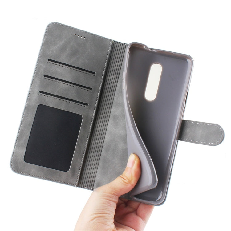 For OnePlus 7 / 7 Pro Diaobaolee Pure Fresh Texture Horizontal Flip Leather Case, with Holder & Card Slot & Wallet & Photo Frame