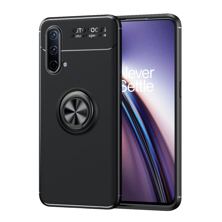 For OnePlus Nord CE 5G Metal Ring Holder 360 Degree Rotating TPU Case