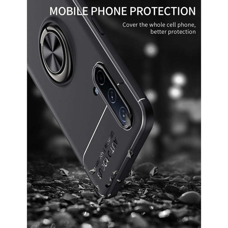 For OnePlus Nord CE 5G Metal Ring Holder 360 Degree Rotating TPU Case