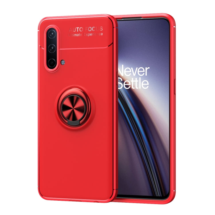 For OnePlus Nord CE 5G Metal Ring Holder 360 Degree Rotating TPU Case