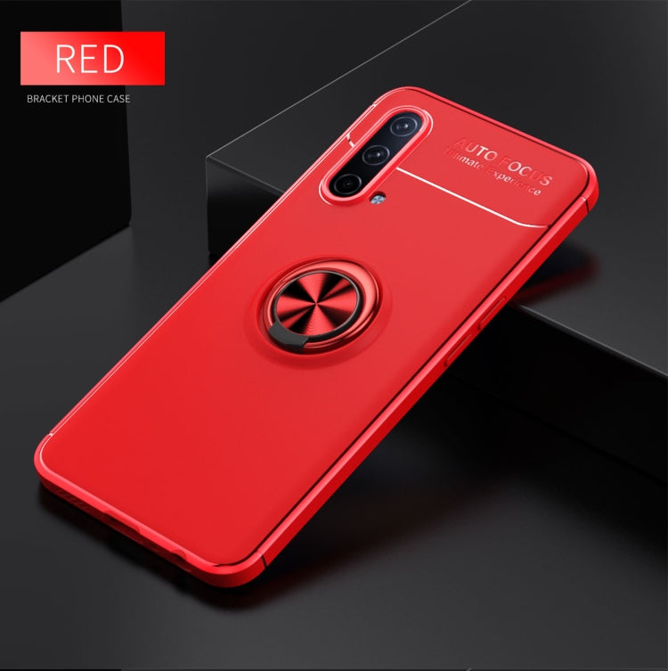 For OnePlus Nord CE 5G Metal Ring Holder 360 Degree Rotating TPU Case