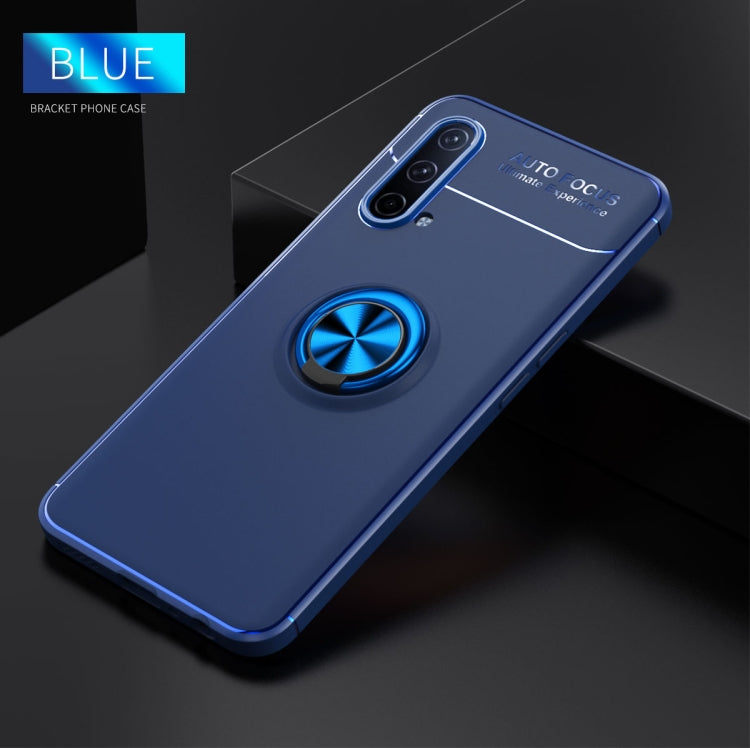 For OnePlus Nord CE 5G Metal Ring Holder 360 Degree Rotating TPU Case