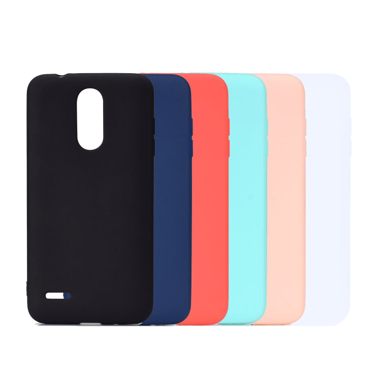 For LG K10 (2018) Candy Color TPU Case