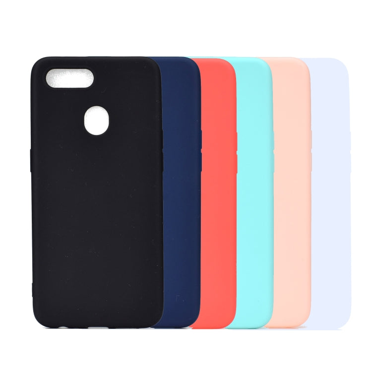 For OPPO A7 Candy Color TPU Case