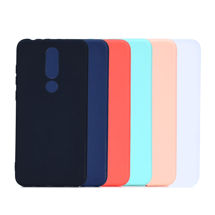 For Nokia 6.1 Plus Candy Color TPU Case