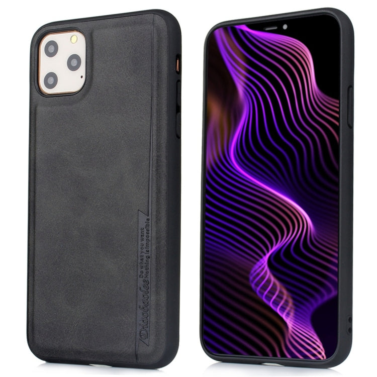 For iPhone 11 Pro Max Diaobaolee Shockproof PU + TPU Protective Case