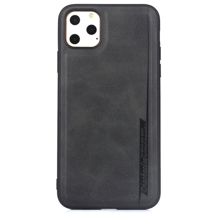 For iPhone 11 Pro Max Diaobaolee Shockproof PU + TPU Protective Case