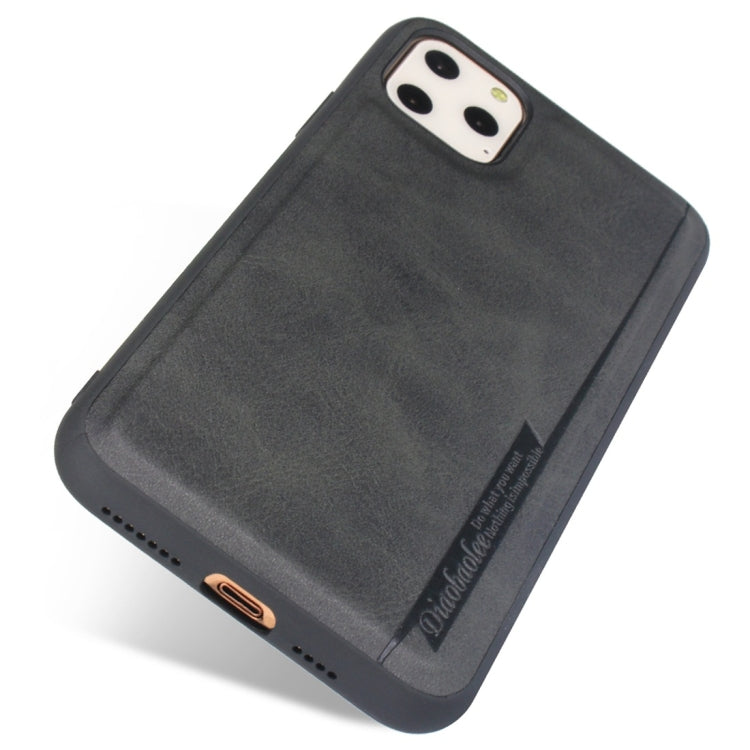 For iPhone 11 Pro Max Diaobaolee Shockproof PU + TPU Protective Case