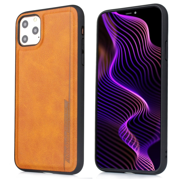 For iPhone 11 Pro Max Diaobaolee Shockproof PU + TPU Protective Case