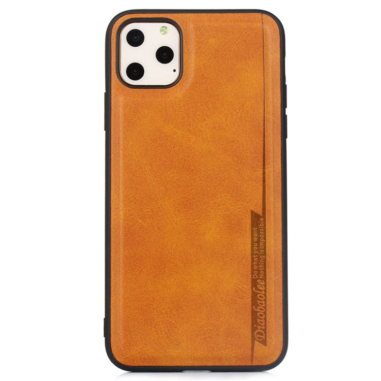 For iPhone 11 Pro Max Diaobaolee Shockproof PU + TPU Protective Case