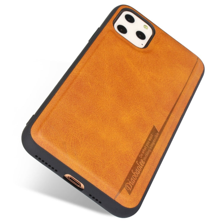 For iPhone 11 Pro Diaobaolee Shockproof PU + TPU Protective Case