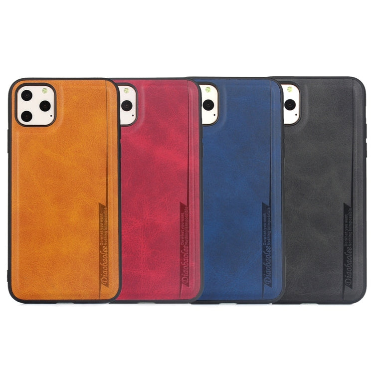 For iPhone 11 Pro Diaobaolee Shockproof PU + TPU Protective Case