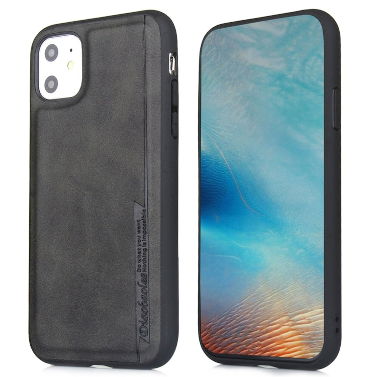 For iPhone 11 Diaobaolee Shockproof PU + TPU Protective Case