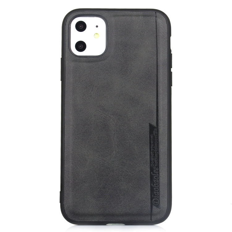 For iPhone 11 Diaobaolee Shockproof PU + TPU Protective Case