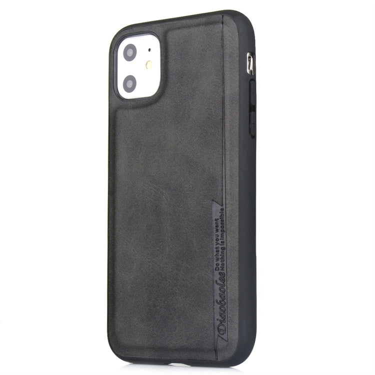 For iPhone 11 Diaobaolee Shockproof PU + TPU Protective Case