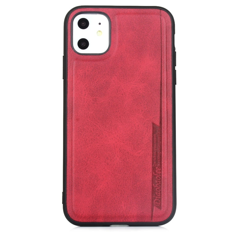 For iPhone 11 Diaobaolee Shockproof PU + TPU Protective Case