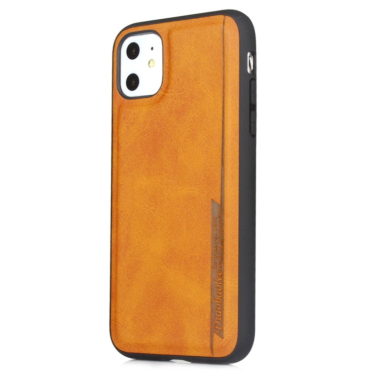 For iPhone 11 Diaobaolee Shockproof PU + TPU Protective Case