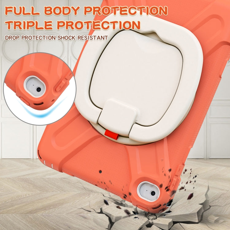 Pure Color Silicone + PC Protective Case with Holder & Shoulder Strap For iPad mini 5 / 4