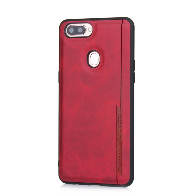 For OPPO R11s Diaobaolee Shockproof PU + TPU Protective Case