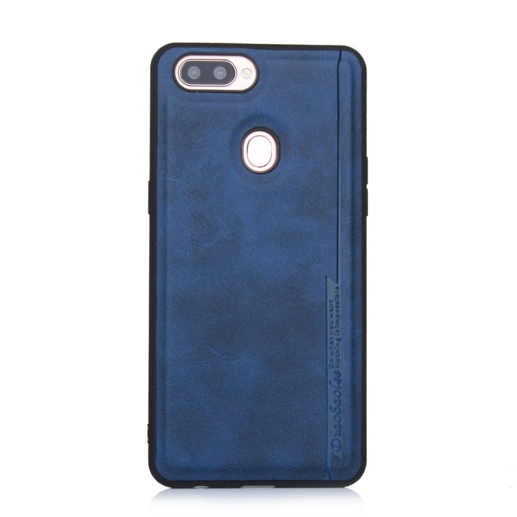 For OPPO R11s Diaobaolee Shockproof PU + TPU Protective Case