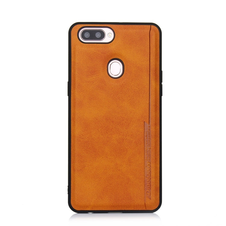 For OPPO R11s Diaobaolee Shockproof PU + TPU Protective Case