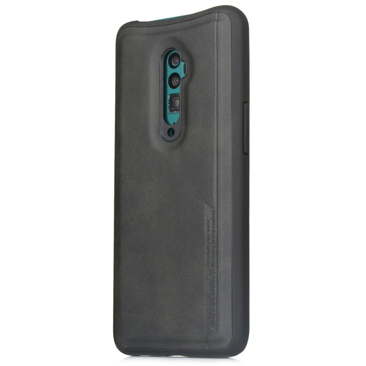 For OPPO Reno 10x zoom Diaobaolee Shockproof PU + TPU Protective Case