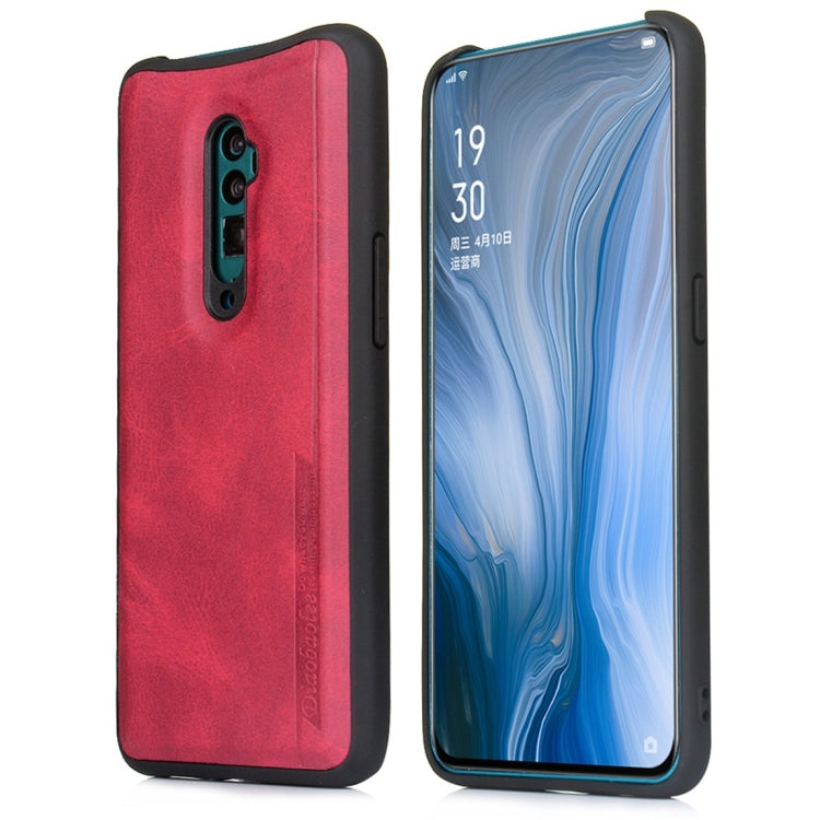 For OPPO Reno 10x zoom Diaobaolee Shockproof PU + TPU Protective Case
