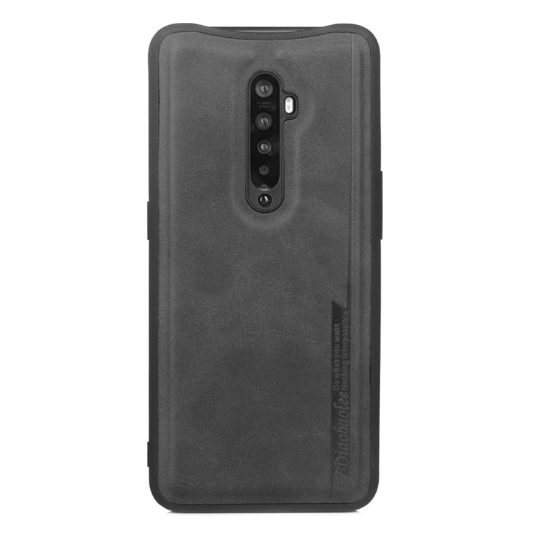 For OPPO Reno2 Diaobaolee Shockproof PU + TPU Protective Case
