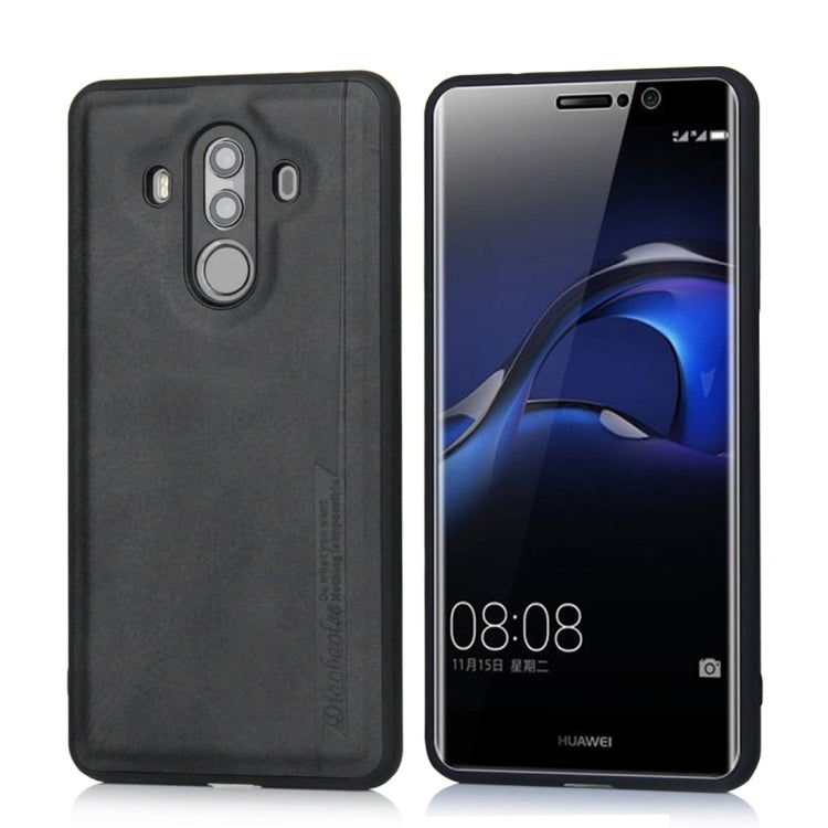 For Huawei Mate 10 Pro Diaobaolee Shockproof PU + TPU Protective Case