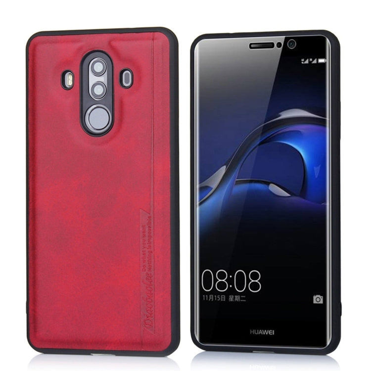 For Huawei Mate 10 Pro Diaobaolee Shockproof PU + TPU Protective Case