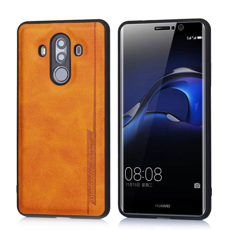 For Huawei Mate 10 Pro Diaobaolee Shockproof PU + TPU Protective Case