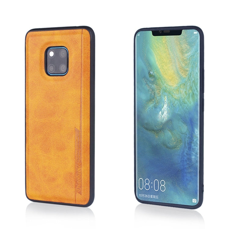 For Huawei Mate 20 Pro Diaobaolee Shockproof PU + TPU Protective Case