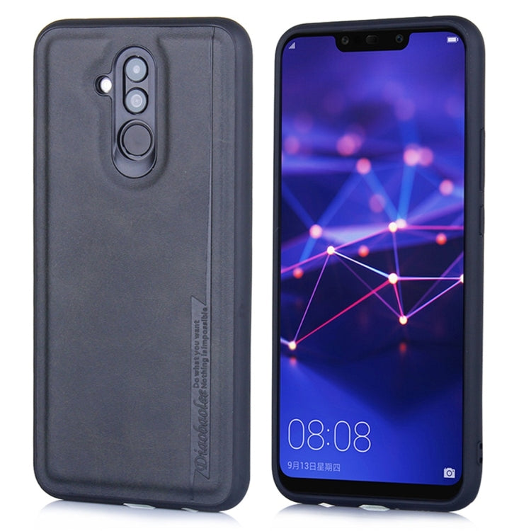For Huawei Mate 20 Lite Diaobaolee Shockproof PU + TPU Protective Case