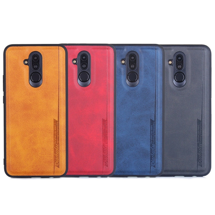For Huawei Mate 20 Lite Diaobaolee Shockproof PU + TPU Protective Case