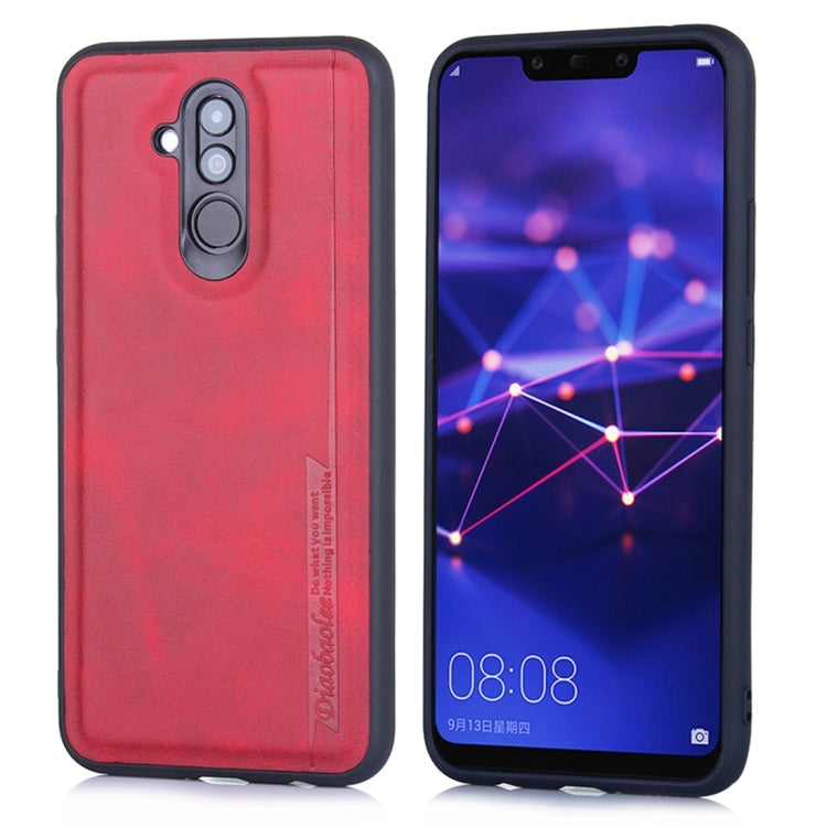 For Huawei Mate 20 Lite Diaobaolee Shockproof PU + TPU Protective Case