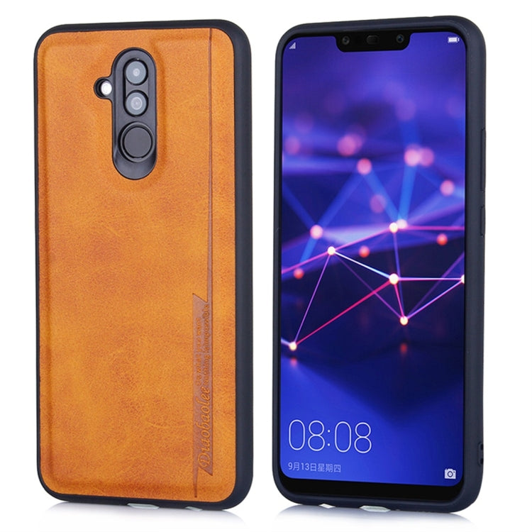 For Huawei Mate 20 Lite Diaobaolee Shockproof PU + TPU Protective Case