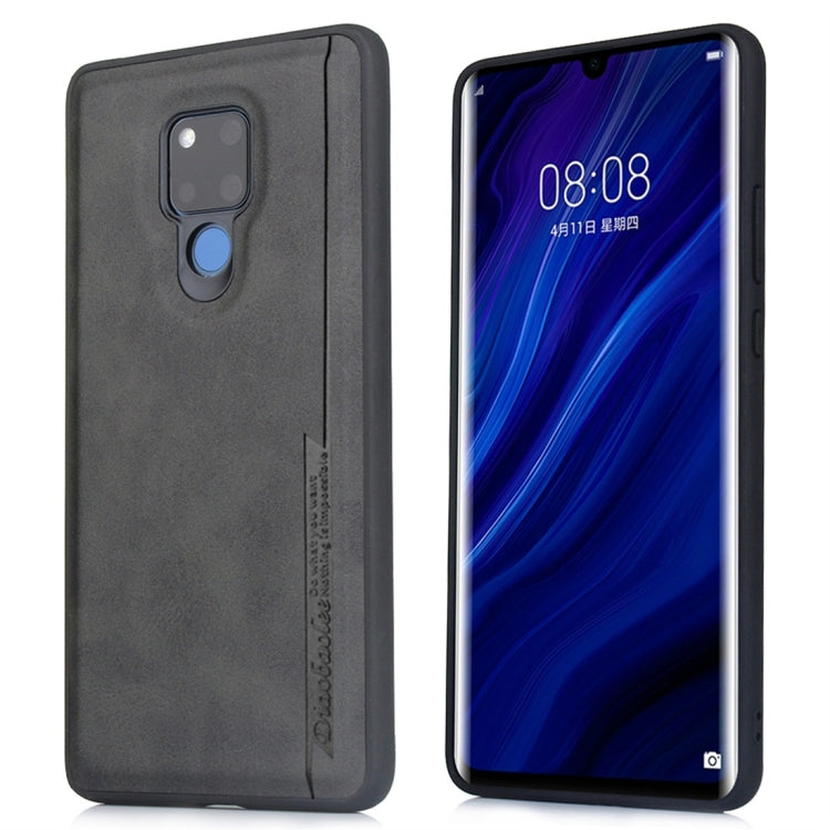 For Huawei Mate 20 X 5G Diaobaolee Shockproof PU + TPU Protective Case