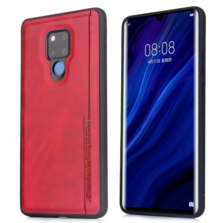 For Huawei Mate 20 X 5G Diaobaolee Shockproof PU + TPU Protective Case