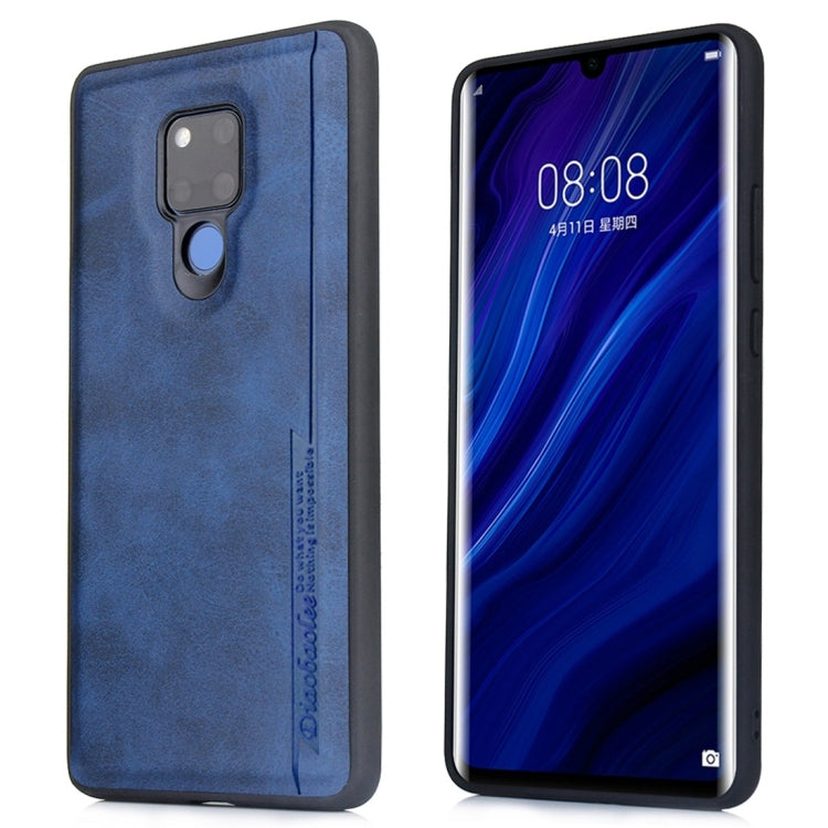 For Huawei Mate 20 X 5G Diaobaolee Shockproof PU + TPU Protective Case