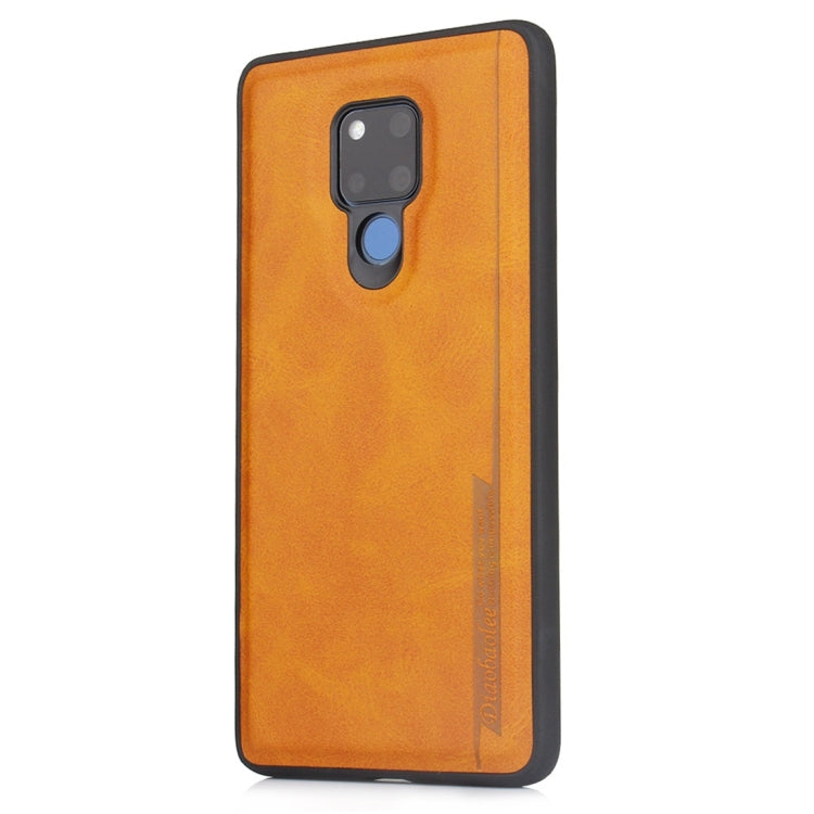 For Huawei Mate 20 X 5G Diaobaolee Shockproof PU + TPU Protective Case